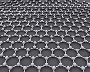 Graphene is an atom-thick lattice of carbon atoms